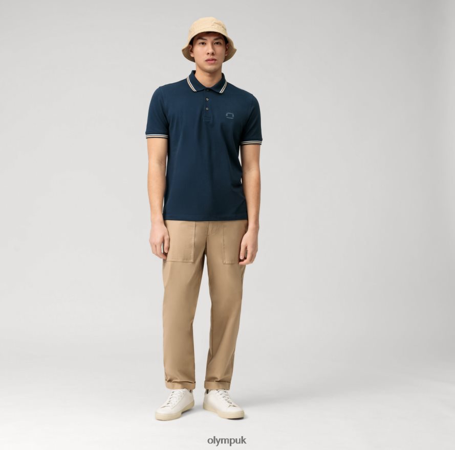 Clothing OLYMP Casual Modern Fit, Polo, Marine NZ22L2143