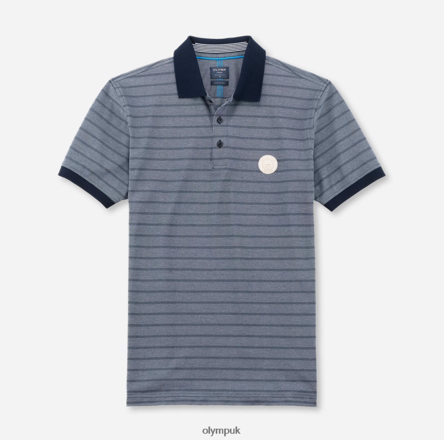 Clothing OLYMP Casual Modern Fit, Polo, Marine NZ22L2162