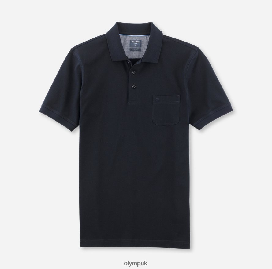 Clothing OLYMP Casual Modern Fit, Polo, Midnight Blue NZ22L2167