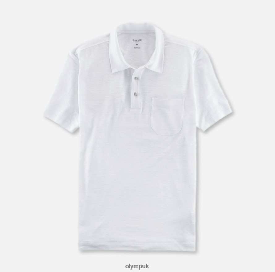 Clothing OLYMP Casual Modern Fit, Polo, Off White NZ22L2130