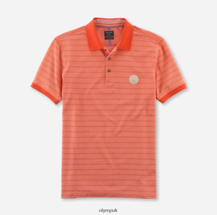Clothing OLYMP Casual Modern Fit, Polo, Red NZ22L2153