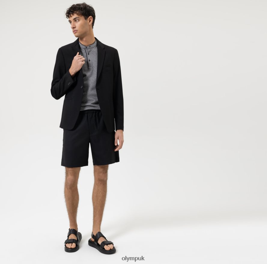 Clothing OLYMP Level Five Casual Body Fit, Polo, Black NZ22L2100