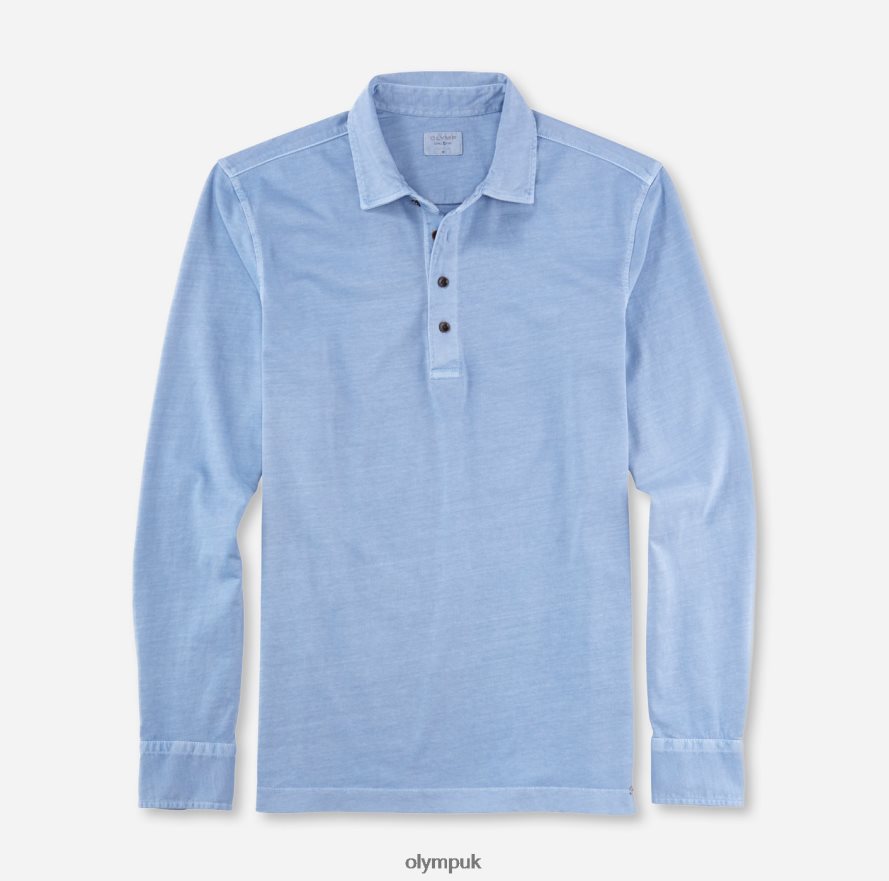 Clothing OLYMP Level Five Casual Body Fit, Polo, Bleu NZ22L2173
