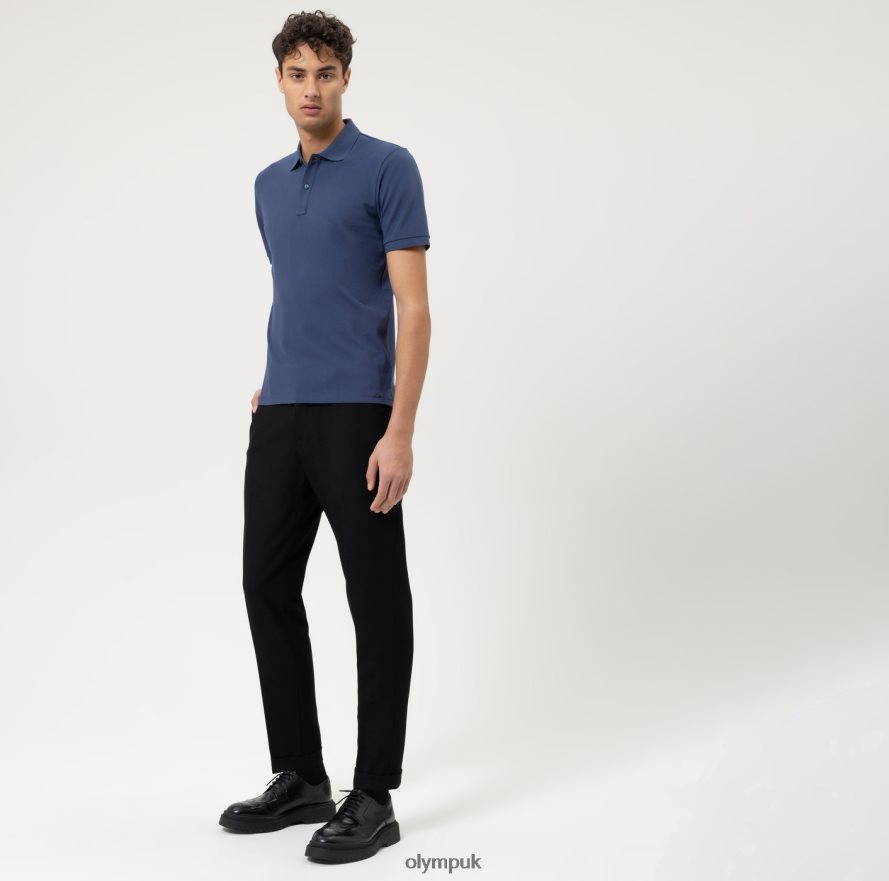 Clothing OLYMP Level Five Casual Body Fit, Polo, Indigo NZ22L2158