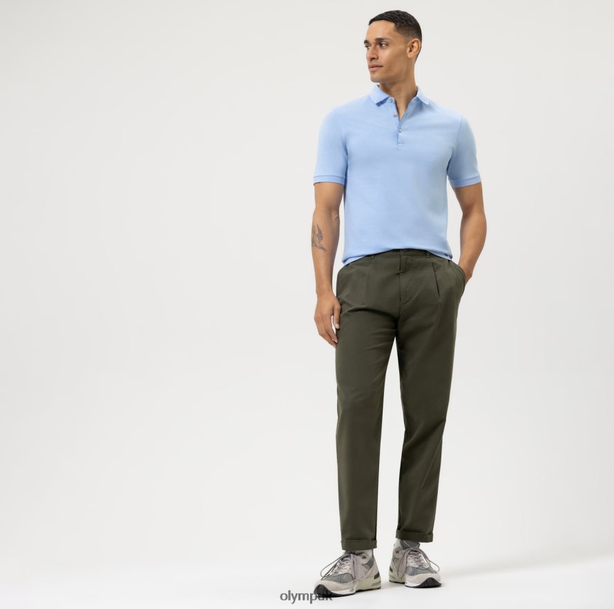 Clothing OLYMP Level Five Casual Body Fit, Polo, Light Blue NZ22L2068