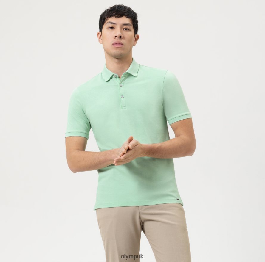 Clothing OLYMP Level Five Casual Body Fit, Polo, Lime NZ22L2082