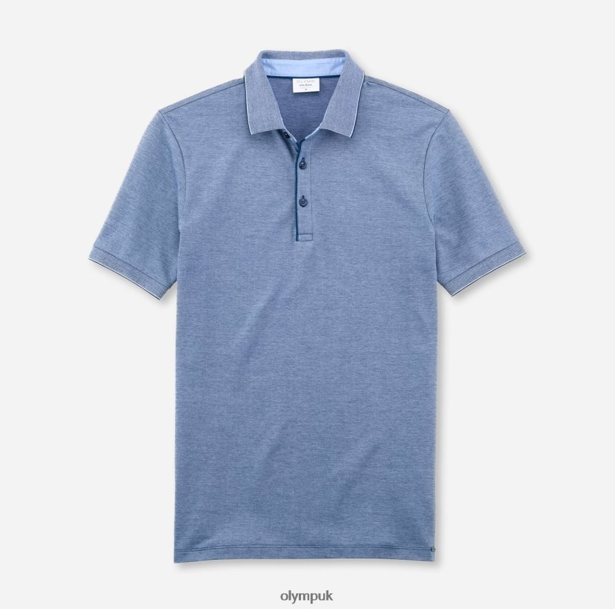 Clothing OLYMP Level Five Casual Body Fit, Polo, Midnight Blue NZ22L2165