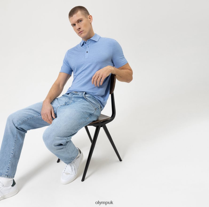 Clothing OLYMP Level Five Casual Body Fit, Polo, Ozone NZ22L2159