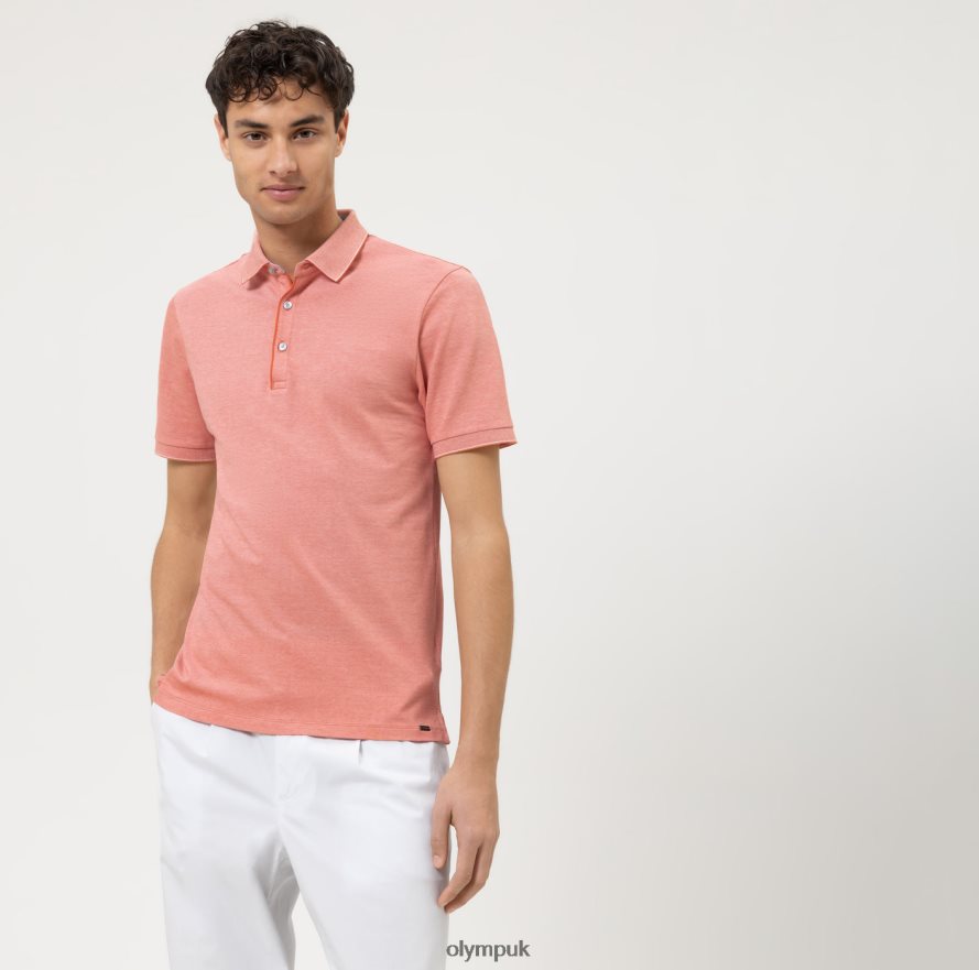 Clothing OLYMP Level Five Casual Body Fit, Polo, Sienna NZ22L2073