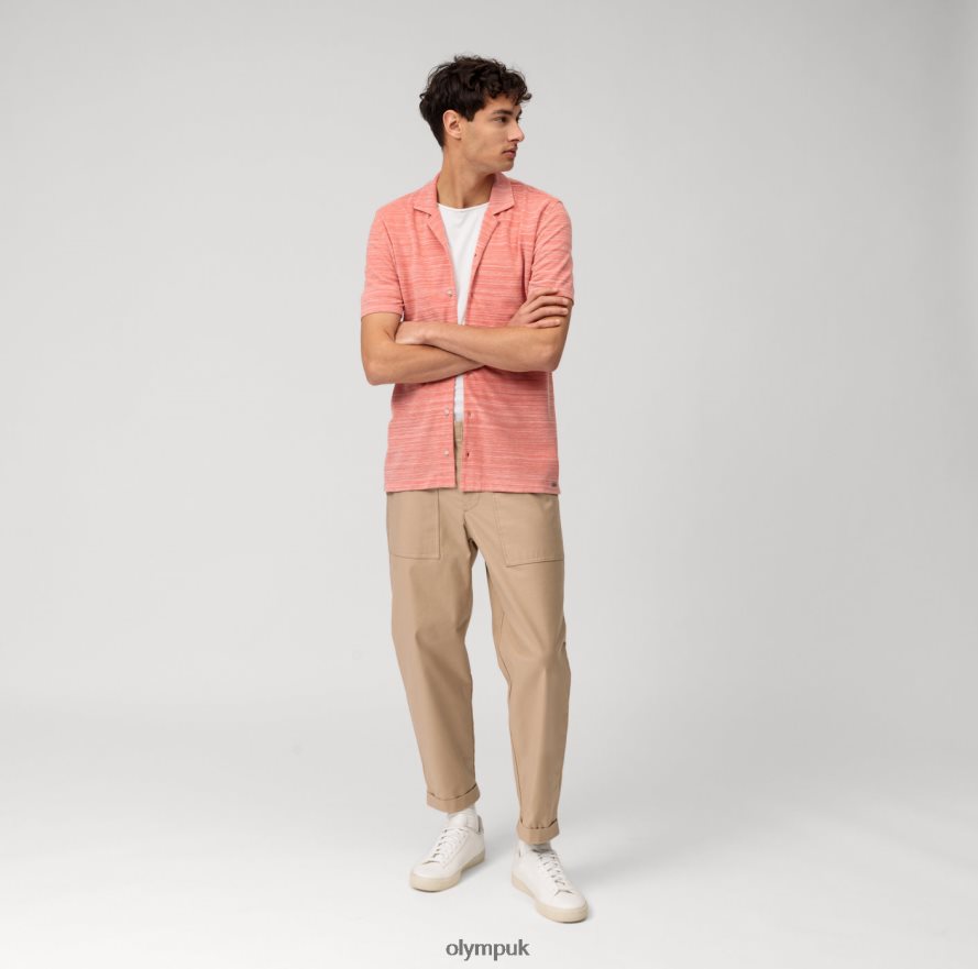 Clothing OLYMP Level Five Casual Body Fit, Polo, Sienna NZ22L2105