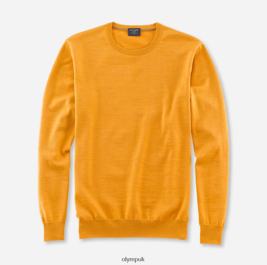 Clothing OLYMP Casual Knitwear Pullover, Aniseed NZ22L1841