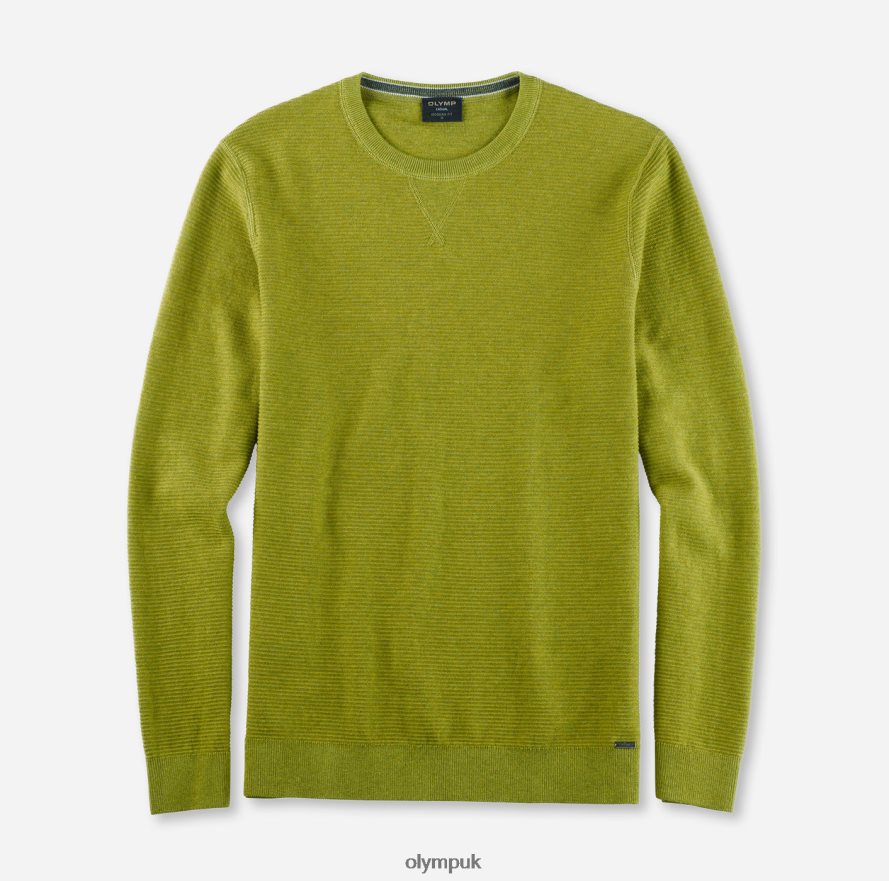 Clothing OLYMP Casual Knitwear Pullover, Lime NZ22L1776