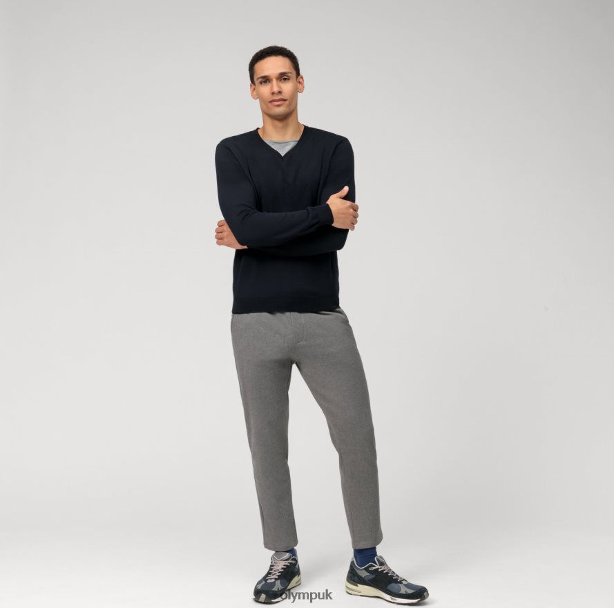 Clothing OLYMP Casual Knitwear Pullover, Marine NZ22L1795