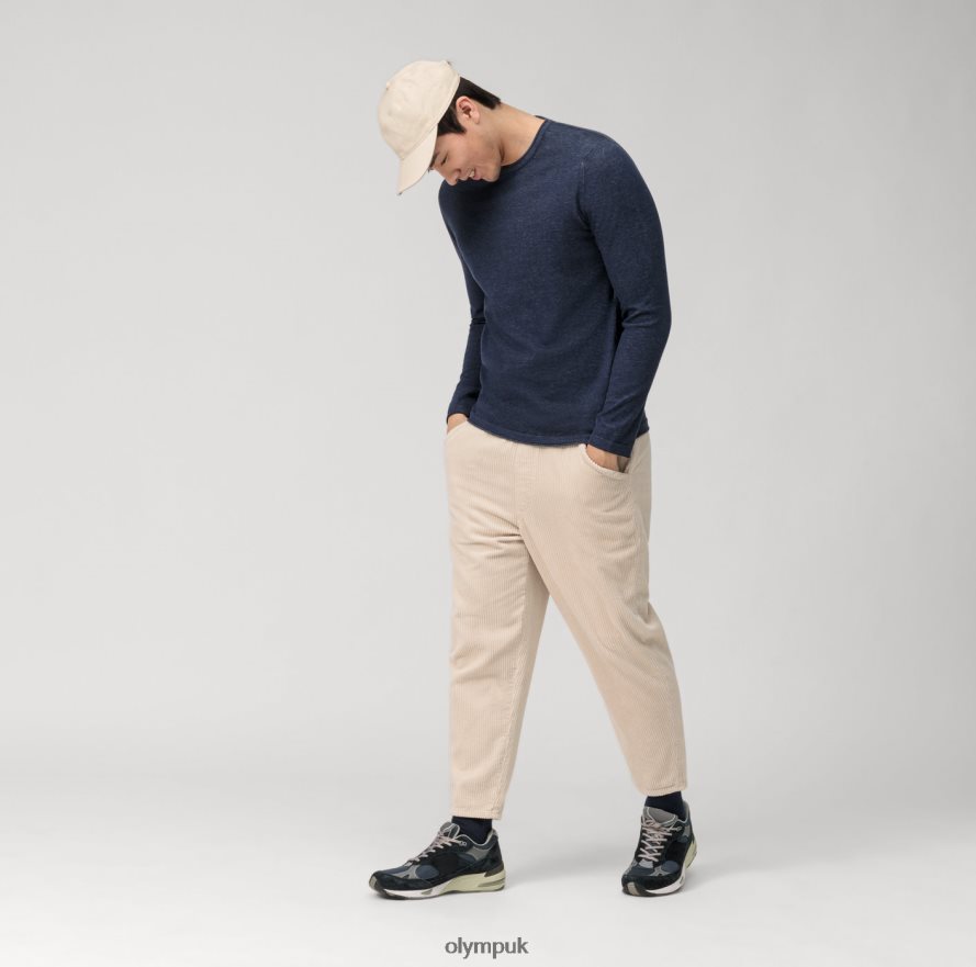 Clothing OLYMP Casual Knitwear Pullover, Marine NZ22L1797