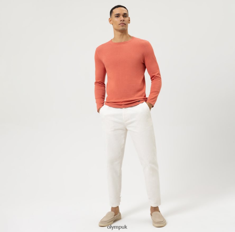 Clothing OLYMP Casual Knitwear Pullover, Red NZ22L1835