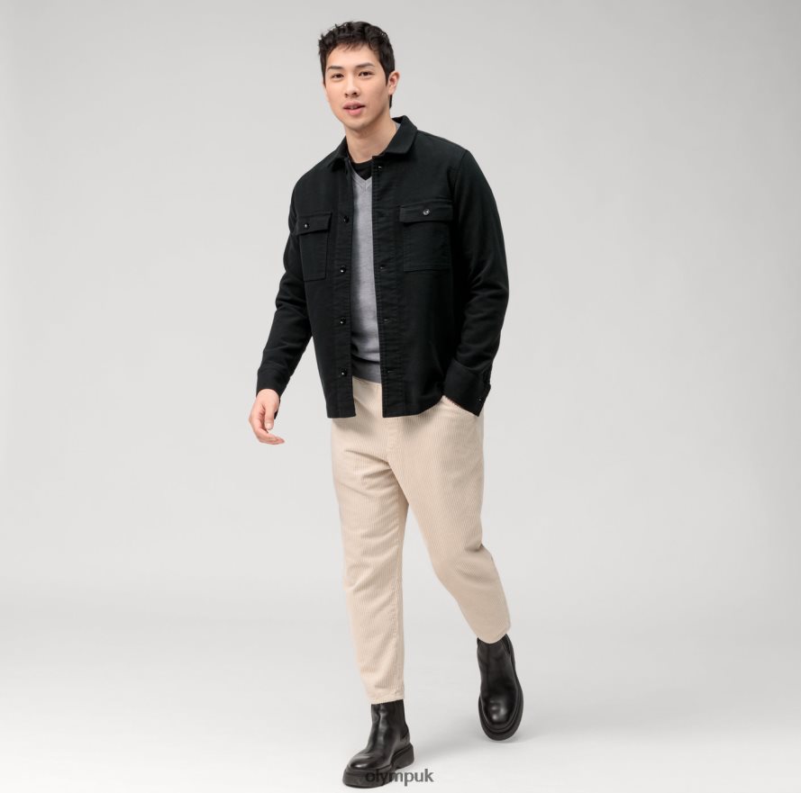 Clothing OLYMP Casual Knitwear Pullover, Silver Grey NZ22L1802