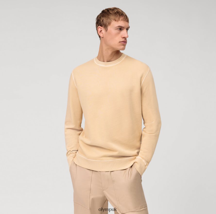 Clothing OLYMP Casual Jersey Natural NZ22L1910