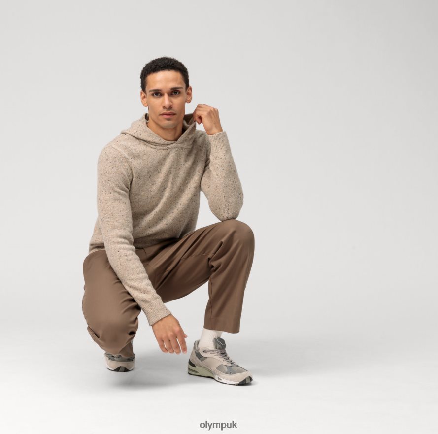 Clothing OLYMP Casual Knitwear Sweatshirt, Beige NZ22L1906