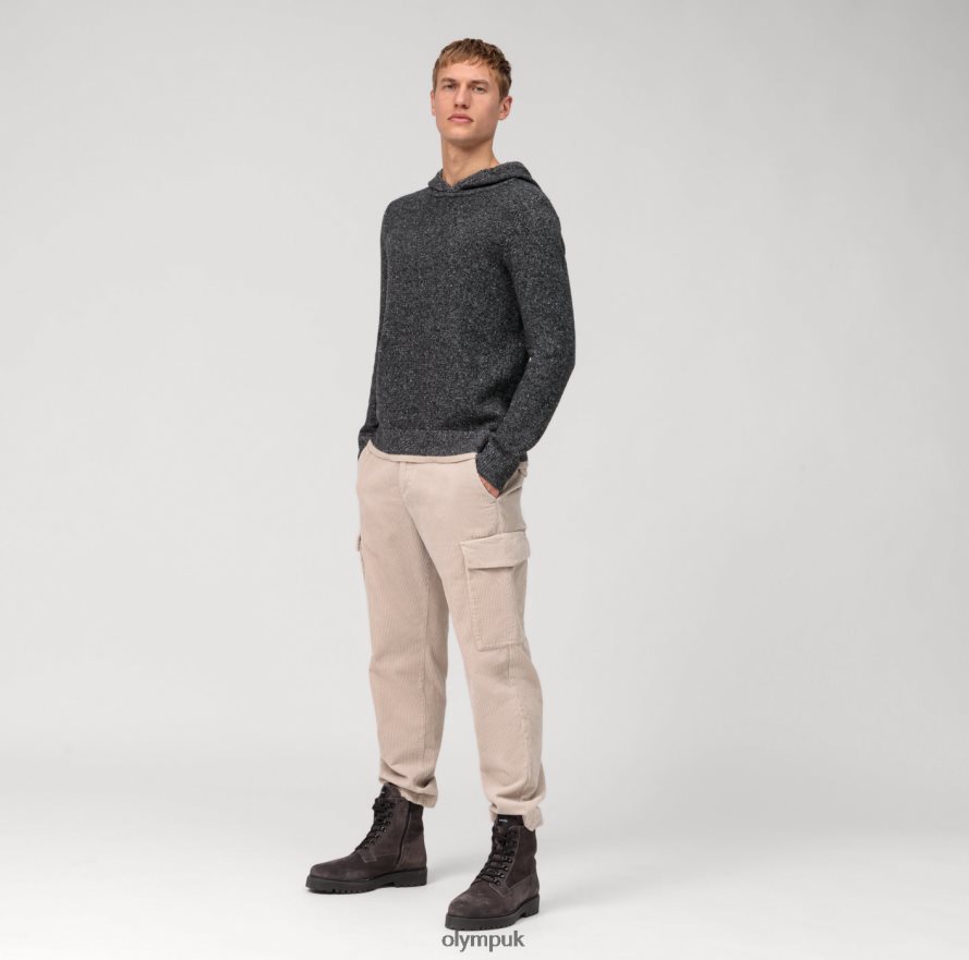 Clothing OLYMP Casual Knitwear Sweatshirt, Stone NZ22L1911