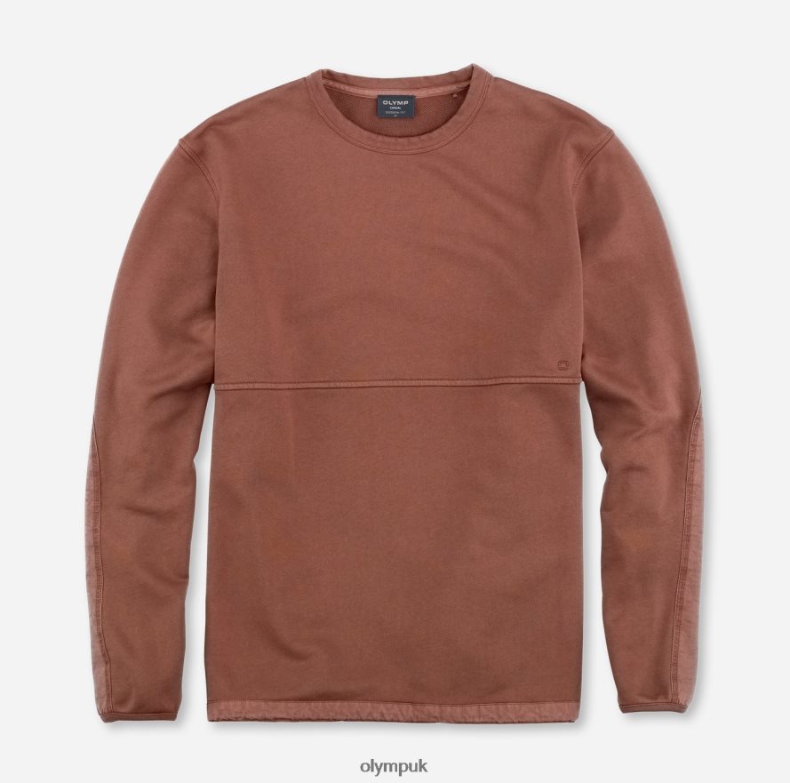 Clothing OLYMP Sweat Modern Fit, Dark Red NZ22L1928