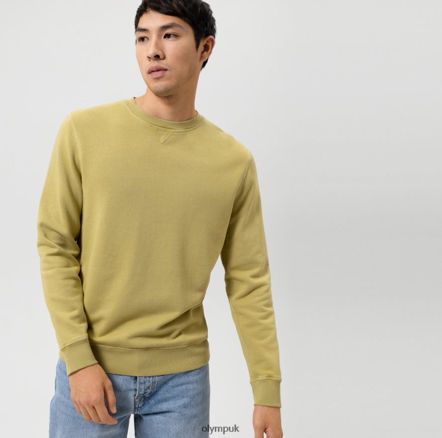 Clothing OLYMP Sweat Modern Fit, Lime NZ22L1914