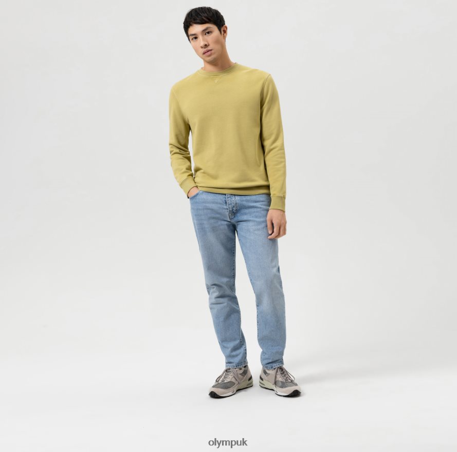 Clothing OLYMP Sweat Modern Fit, Lime NZ22L1914