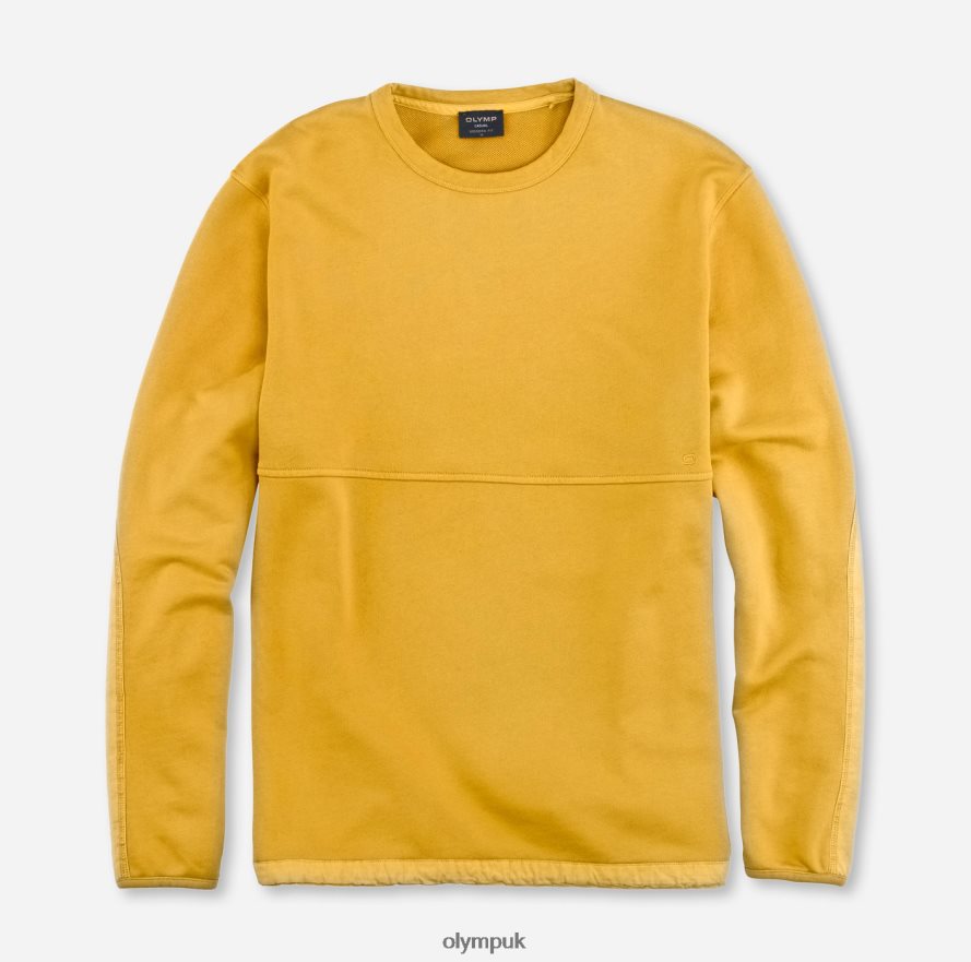 Clothing OLYMP Sweat Modern Fit, Maize NZ22L1926