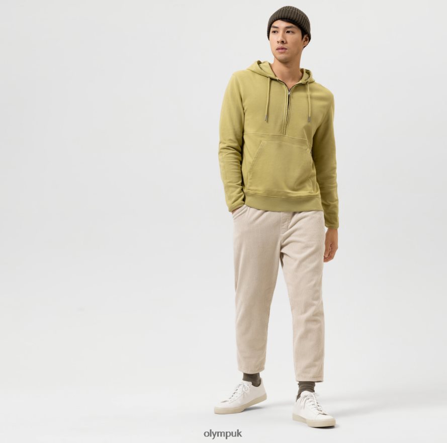 Clothing OLYMP Sweat Modern Fit, Sweatshirt, Lime NZ22L1904