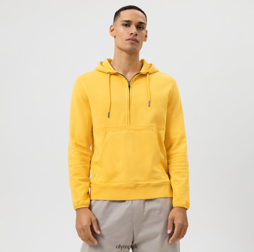 Clothing OLYMP Sweat Modern Fit, Sweatshirt, Yellow NZ22L1907