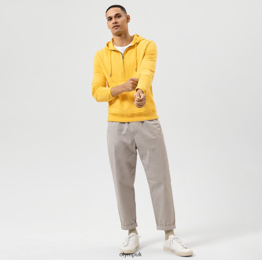 Clothing OLYMP Sweat Modern Fit, Sweatshirt, Yellow NZ22L1907