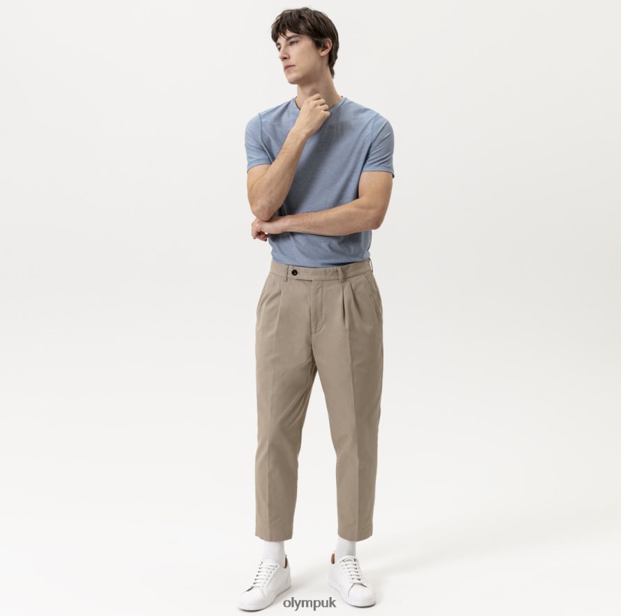 Clothing OLYMPLevel Five Casual Body Fit, T-Shirt, Blue NZ22L2014