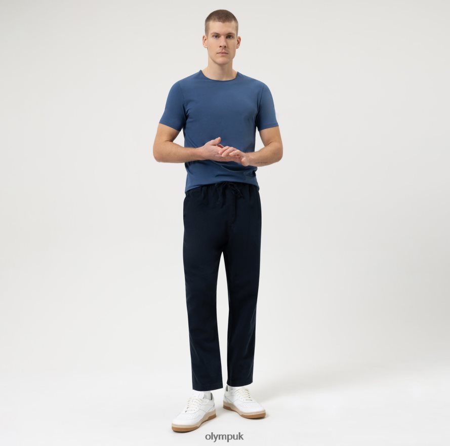 Clothing OLYMPLevel Five Casual Body Fit, T-Shirt, Indigo NZ22L2029