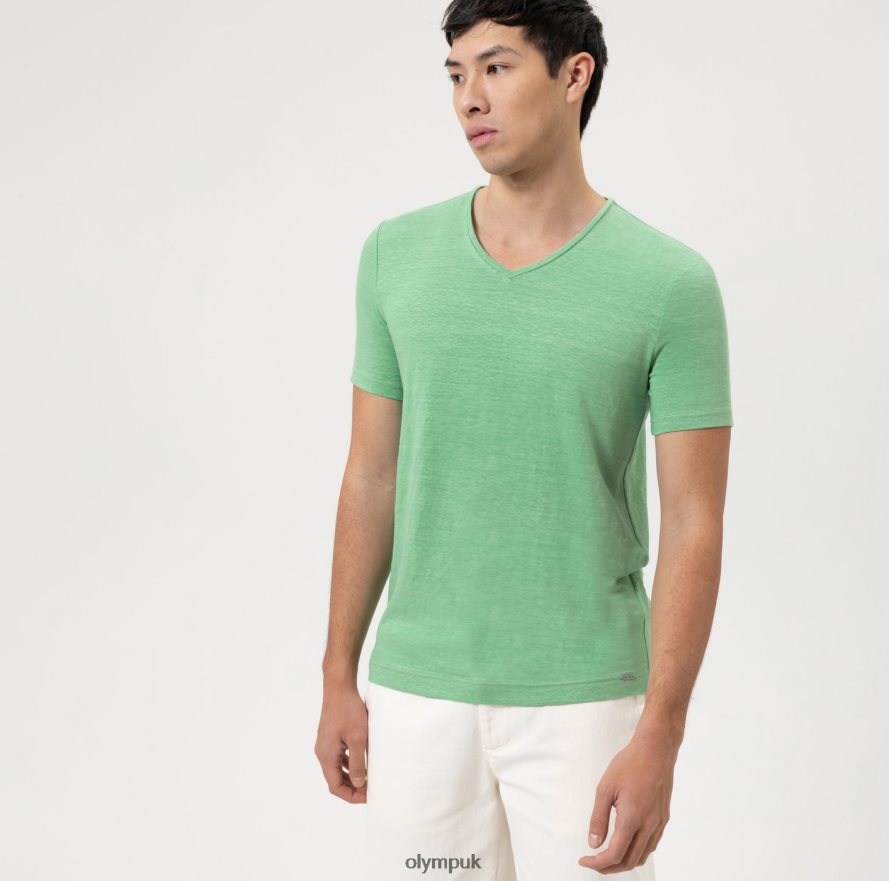 Clothing OLYMPLevel Five Casual Body Fit, T-Shirt, Light Green NZ22L2000