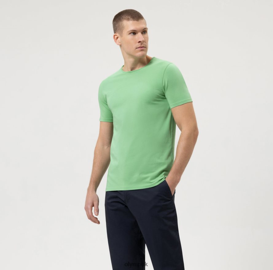 Clothing OLYMPLevel Five Casual Body Fit, T-Shirt, Lime NZ22L2002