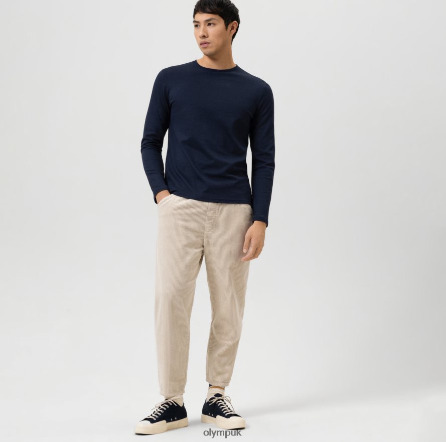 Clothing OLYMPLevel Five Casual Body Fit, T-Shirt, Marine NZ22L2059