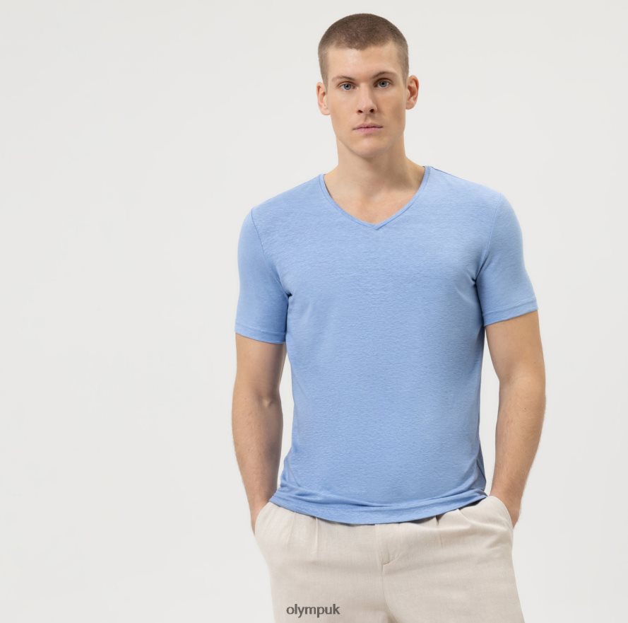 Clothing OLYMPLevel Five Casual Body Fit, T-Shirt, Ozone NZ22L1991