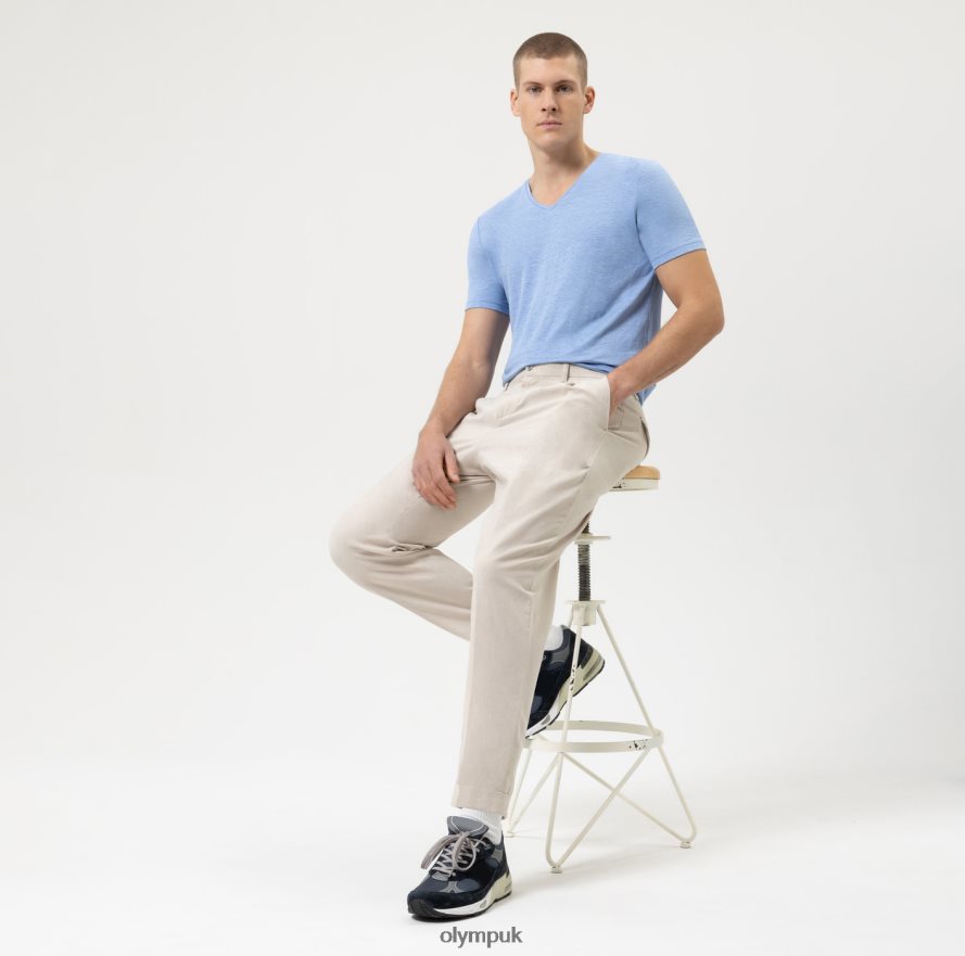 Clothing OLYMPLevel Five Casual Body Fit, T-Shirt, Ozone NZ22L1991