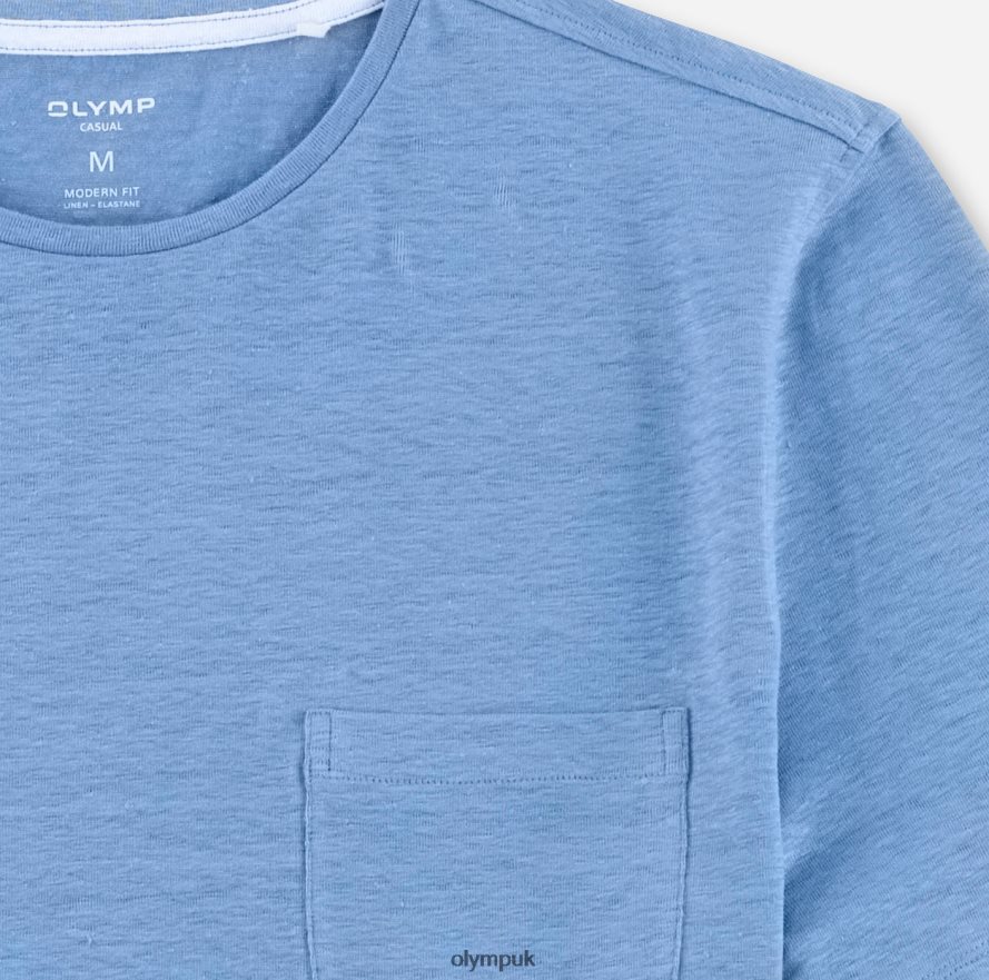 Clothing OLYMP Casual Modern Fit, T-Shirt, Ozone NZ22L2054