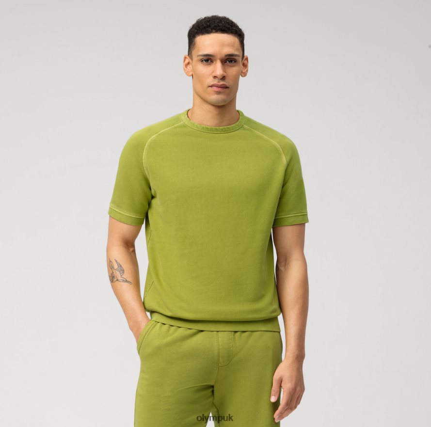 Clothing OLYMP Sweat Modern Fit, T-Shirt, Lime NZ22L2024