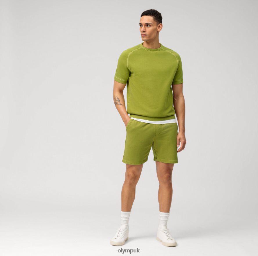 Clothing OLYMP Sweat Modern Fit, T-Shirt, Lime NZ22L2024