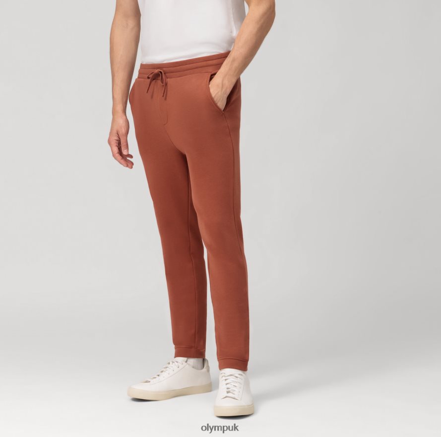 Clothing OLYMP Casual Jersey Pants, Brown NZ22L2194