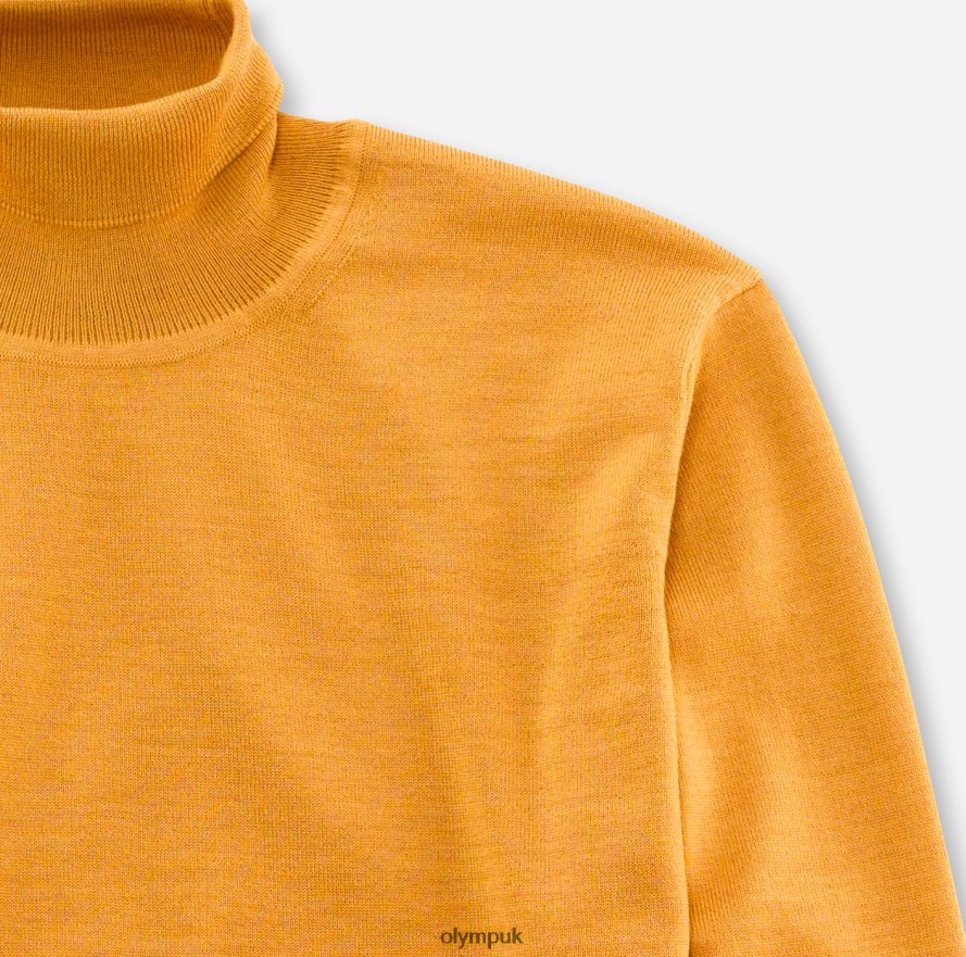 Clothing OLYMP Casual Knitwear Turtleneck, Aniseed NZ22L1879