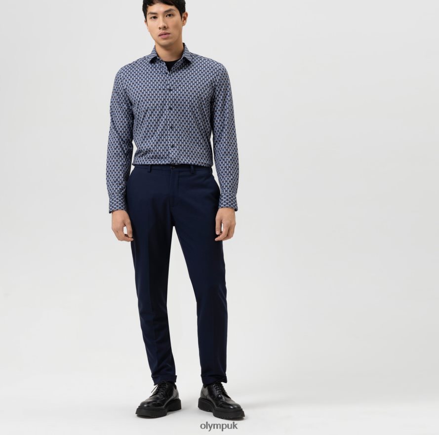 Clothing OLYMP Level Five 24/Seven Body Fit, Business Shirt, Kent, Natural NZ22L638