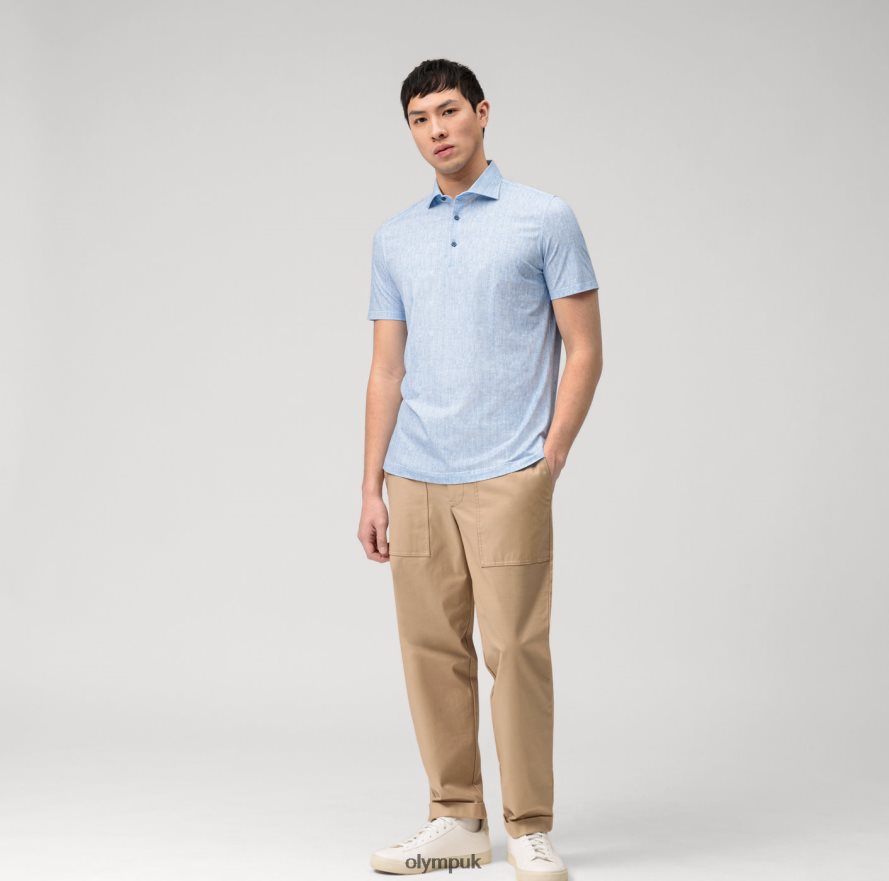 Clothing OLYMP Level Five 24/Seven Body Fit, Business Shirt, Kent, Royal NZ22L378