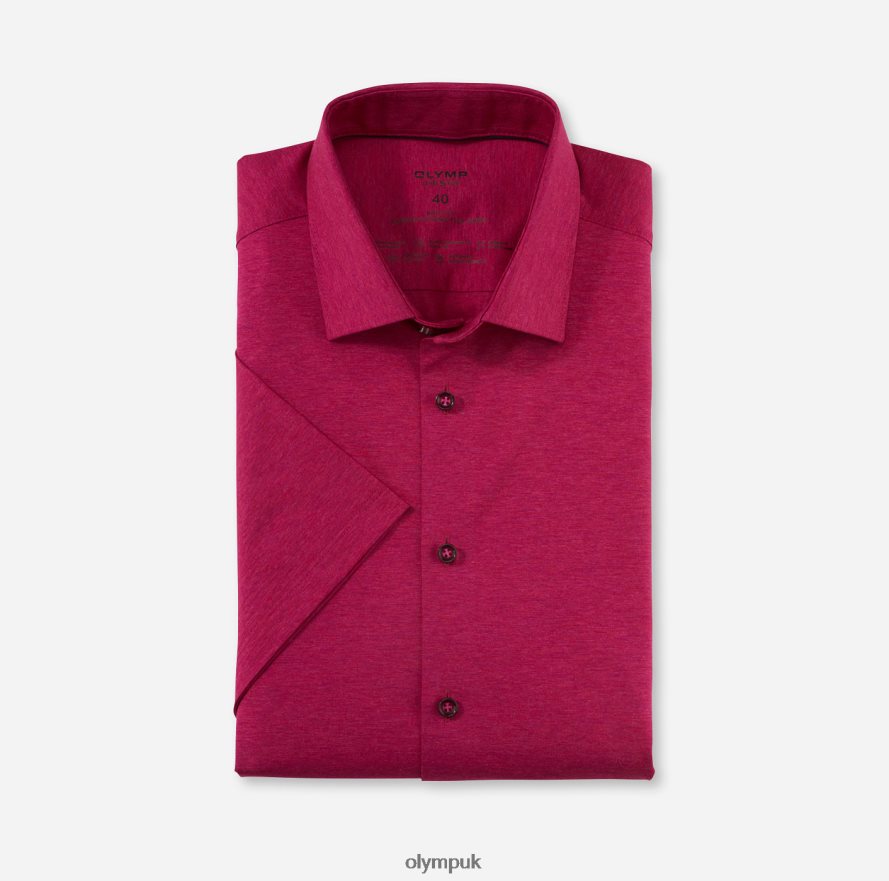 Clothing OLYMP Level Five 24/Seven Body Fit, Business Shirt, New York Kent, Fuchsia NZ22L619