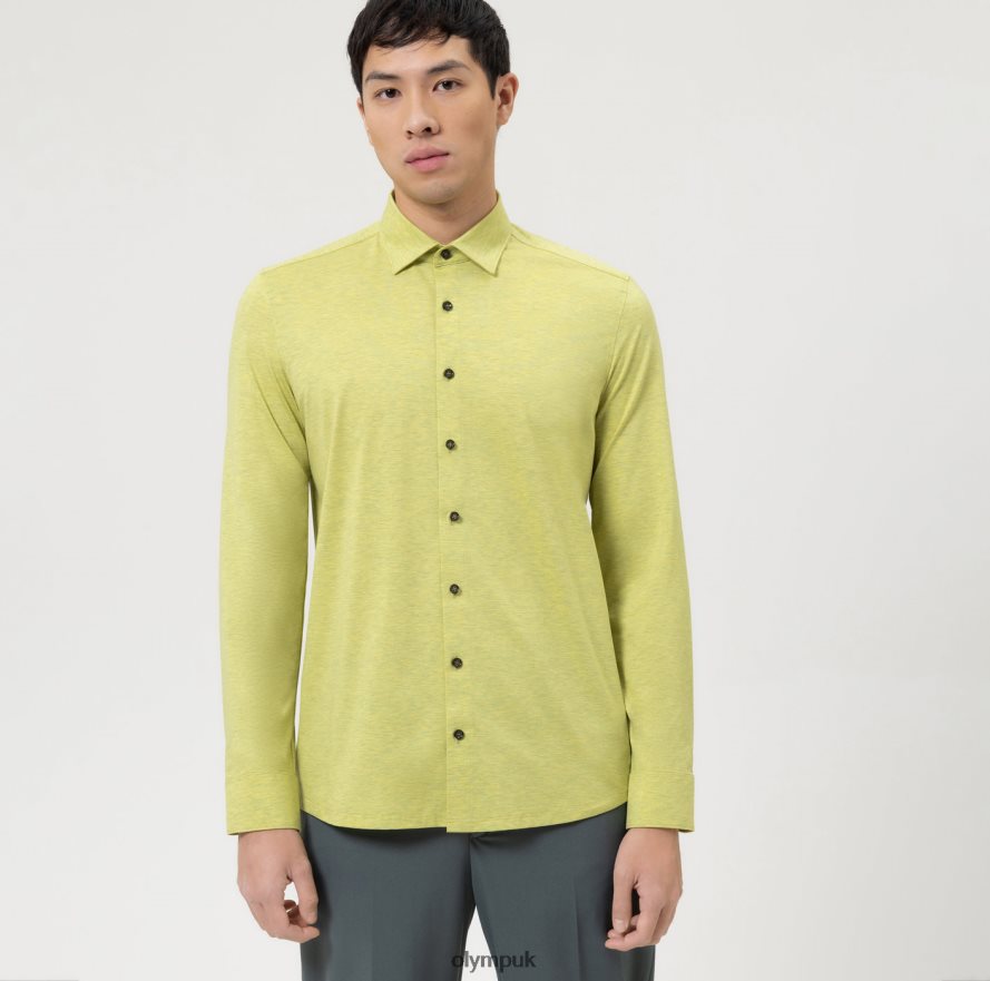 Clothing OLYMP Level Five 24/Seven Body Fit, Business Shirt, New York Kent, Light Green NZ22L395