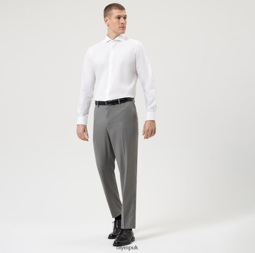 Clothing OLYMP Level Five Body Fit, Business Shirt, Cutaway, White NZ22L853