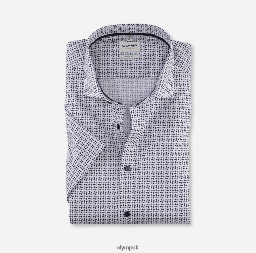 Clothing OLYMP Level Five Body Fit, Business Shirt, Royal Kent, Taupe NZ22L657