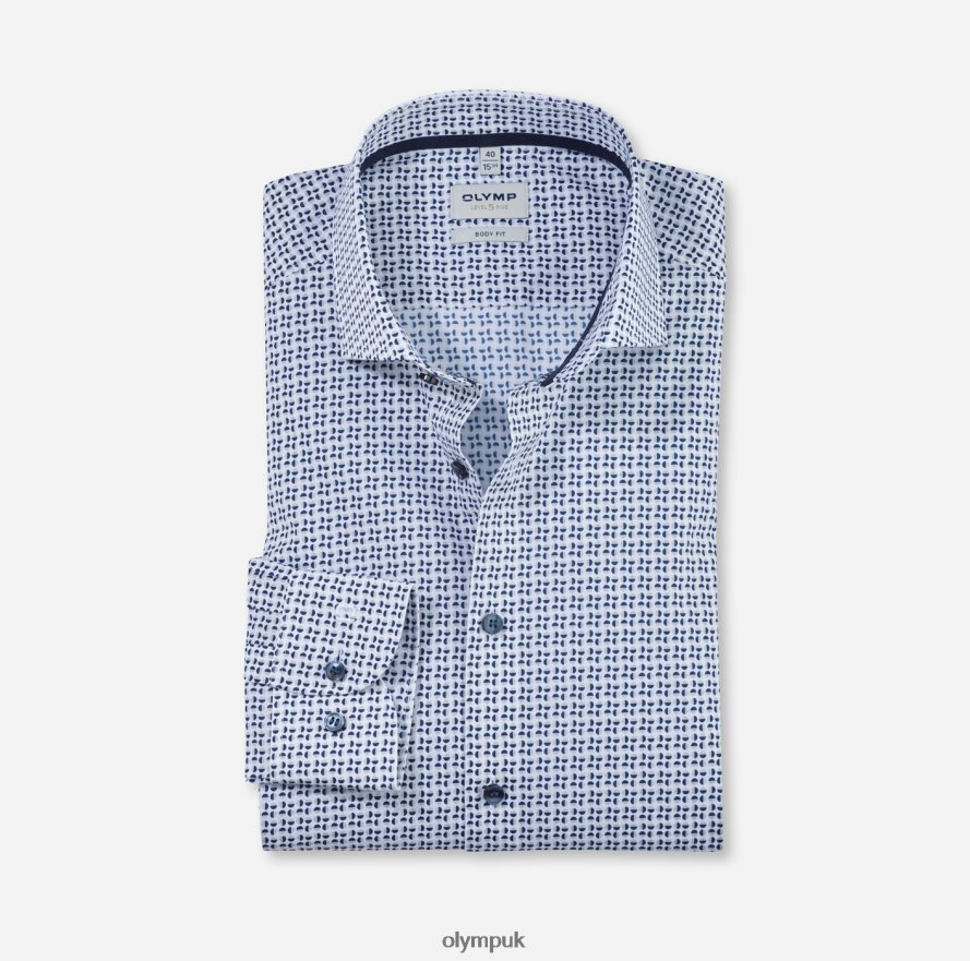 Clothing OLYMP Level Five Body Fit, Business Shirt, Royal Kent, Taupe NZ22L668