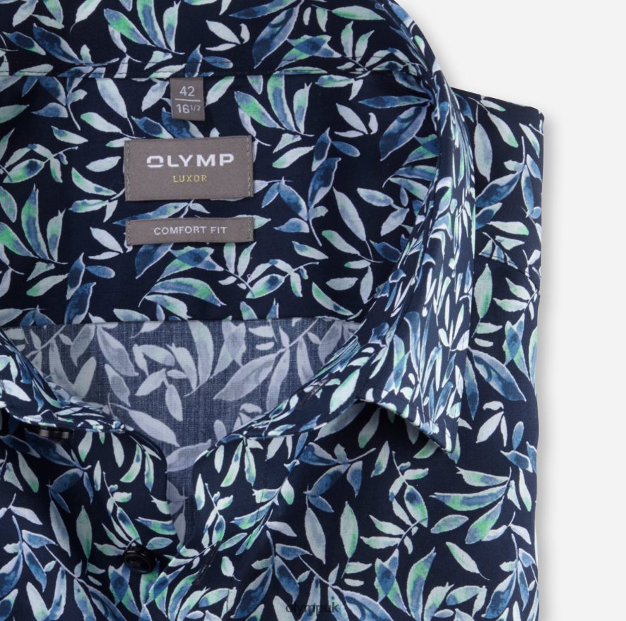 Clothing OLYMP Luxor Comfort Fit, Business Shirt, New Kent, Light Green NZ22L1533